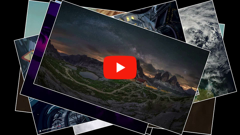 Arten von Hintergründen für Foto-Diashows, Videos